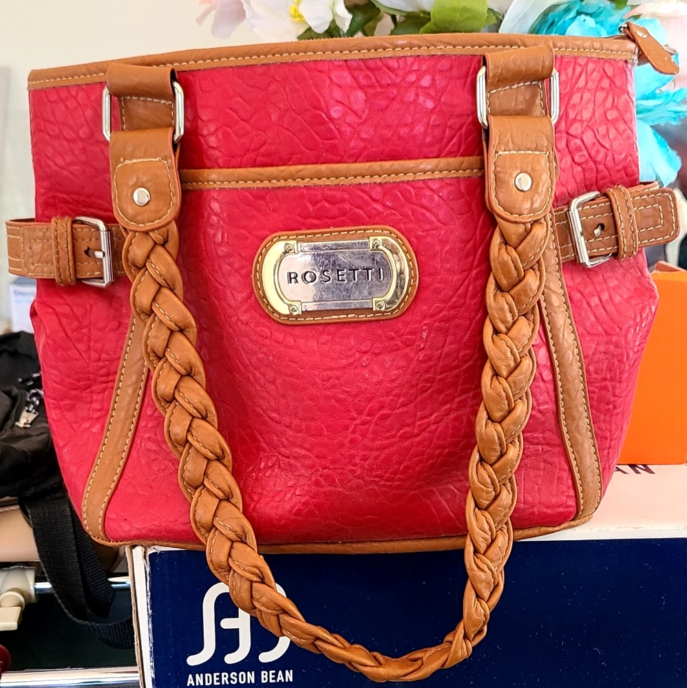 Rosetti red shoulder bag